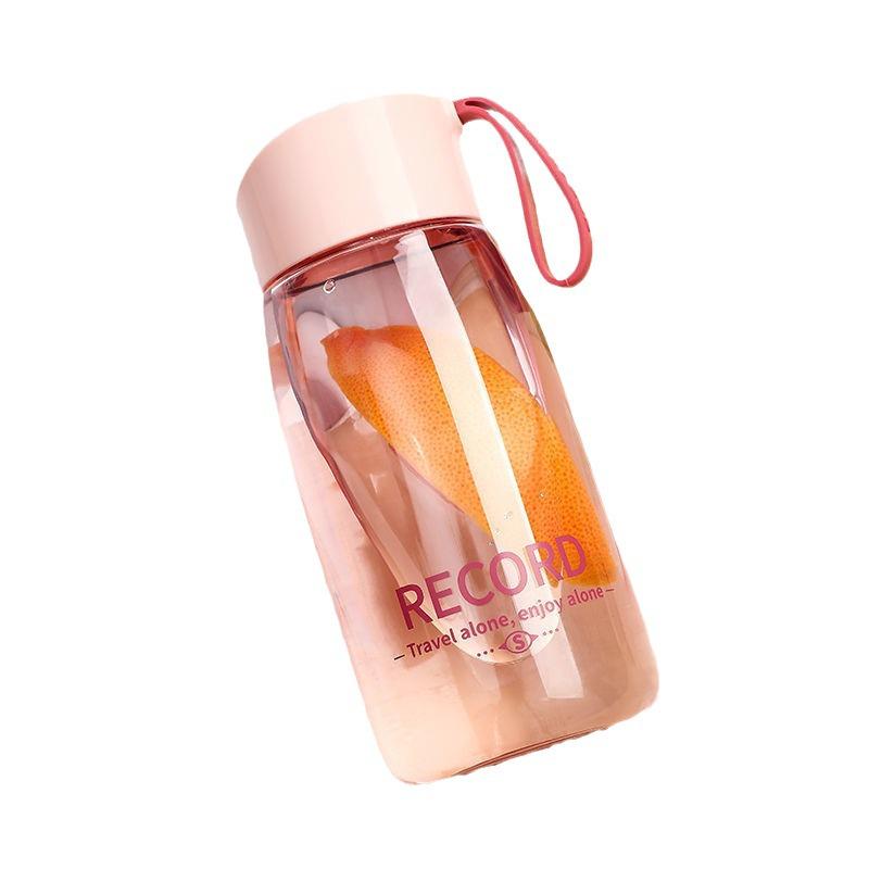 Stylish High-Value Portable Water Cup for Women - Durable, Heat and Drop Resistant Plastic for Students