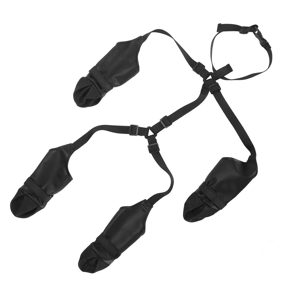 Hundestøvler Leggings Komfortable Justerbare Vanntette Hundesko Hundestøvler med Leggings for Vinter