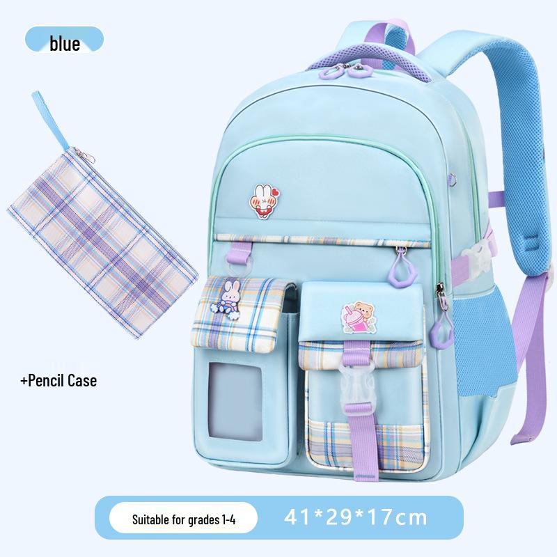 „Ultralehká školní taška s ochranou páteře pro dívky ze základních škol (Třídy 3-6)"