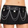 Lace Up Lace Belt Single-Breasted Waist Chain Fashion Chain Belt  Hip Hop Outfit