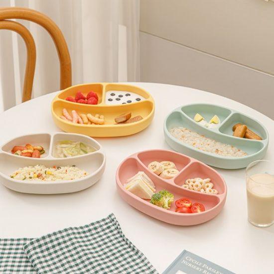 Edison Silicone Suction Plate - Self-Feeding Tray