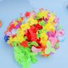 50Pcs Colorful Hawaiian Flower Garland Artificial Tropical Leis for Beach Party and Event Decor