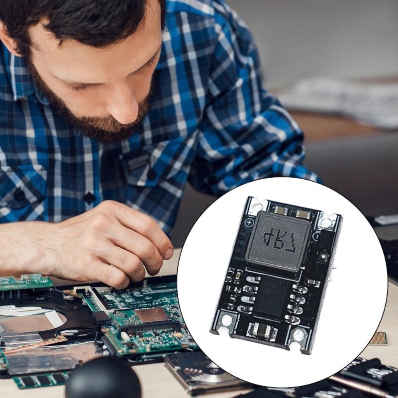 Compactly Power Module Steps down Converters 5PCS DC4V 30V To 3.3 v Bucking Converters Board For Raspberry Projects Systems