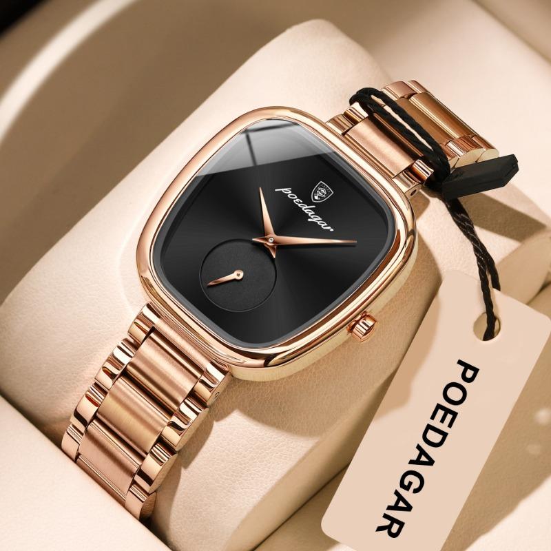 Watch Top Brand Womens New Waterproof Fashion Luxury Quartz Rose Gold Exquisite Small Watch