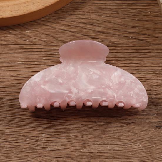 Sponka do vlasů Zakřivený zub Želé barva Sponka na zadní část hlavy Velká žraločí sponka do vlasů Velké drdoly Polodrdoly Vlasy