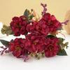 Artificial Flower Non-Fading No Watering Full of Vitality Decorate 5 Branches Exuberant