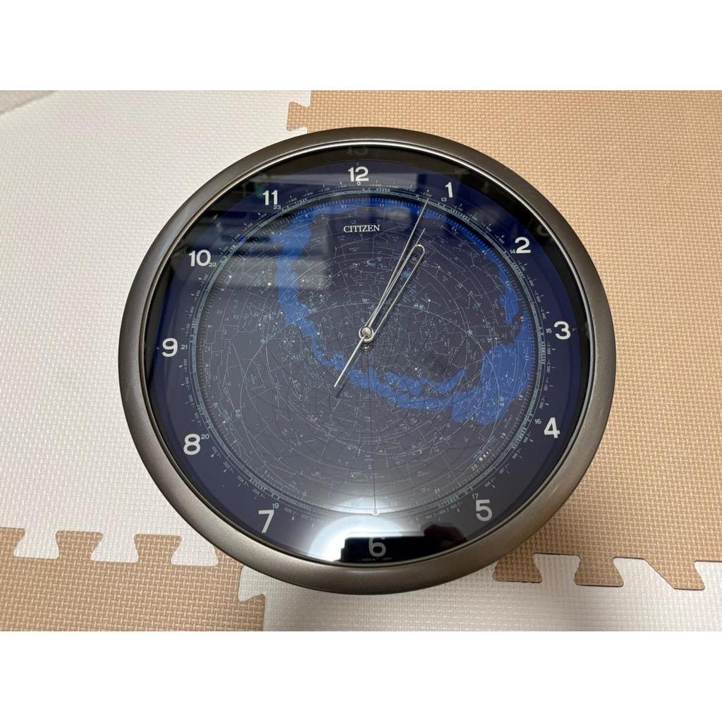Used CITIZEN Cosmo Sign Constellation Clock Astronomical Observation