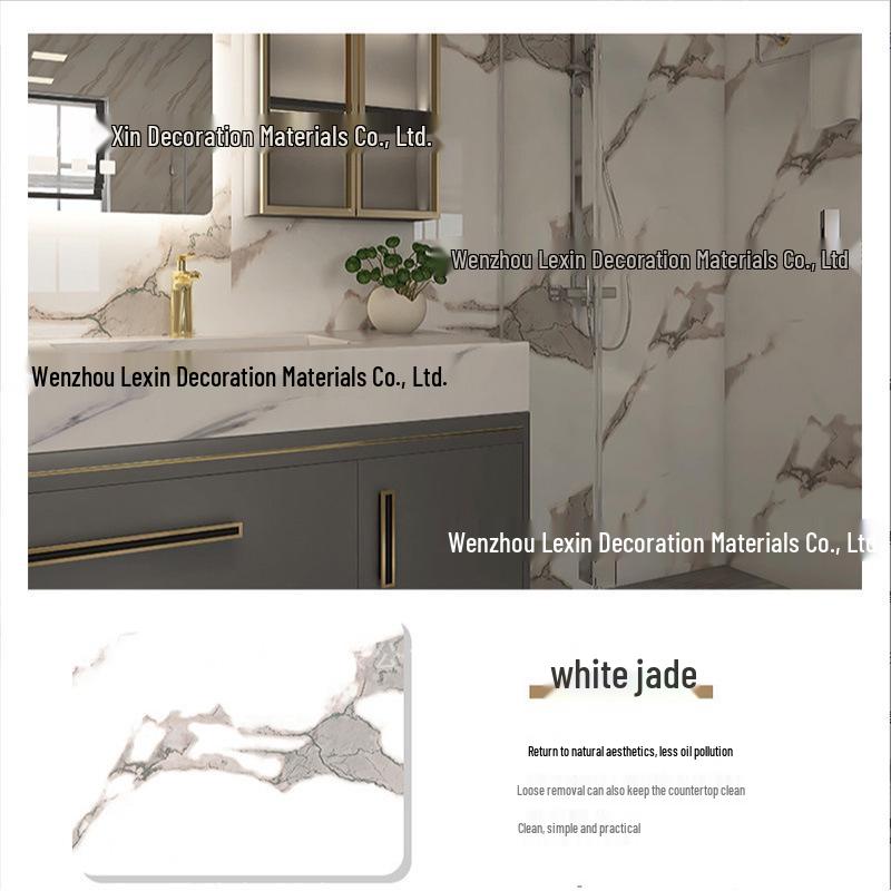 High-Temperature Resistant, Waterproof, Oil- and Moisture-Proof Kitchen Wall Stickers - Self-Adhesive Aluminum Foil for Cabinets and Stoves