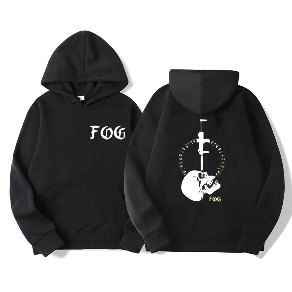 Forward Observations Group Hoodie Death Skeleton Satan Men Graphic Hooded Sweatshirts Gothic Clothes Harajuku Streetwear