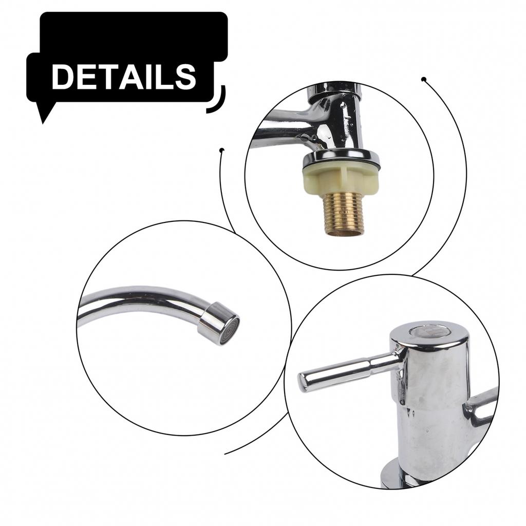 Solid Brass Chrome Construction Hot And Cold Mixing Faucet Hole Deck Basin Sink