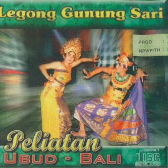 CD LEGONG GUNUNG SARI - Peliatan Ubud Bali BRD26 BALI Non Japan World Music Used