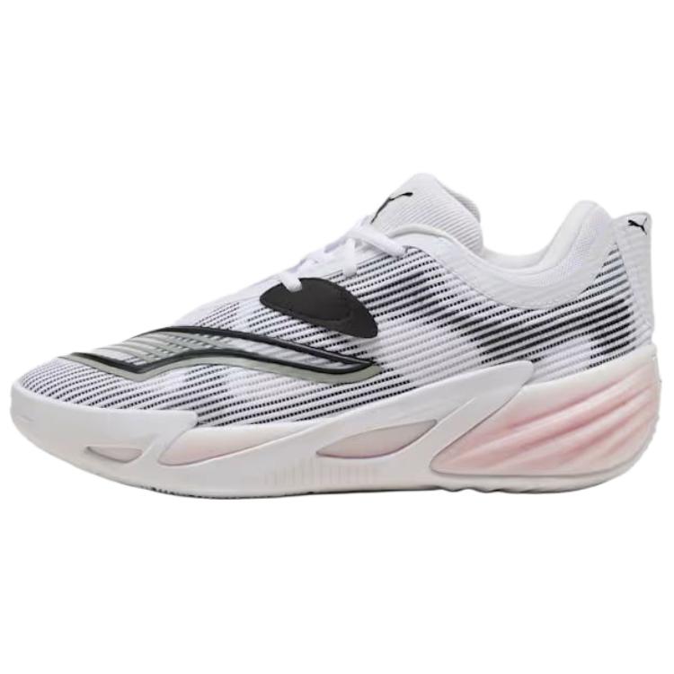 

PUMA ALL PRO NITRO 2 Support Lightweight Support Lightweight Basketball Shoes Men s White Black 312307-03 42