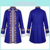 Renaissance Prince Tailcoat With Embroidered Details For Cosplay And Role Play