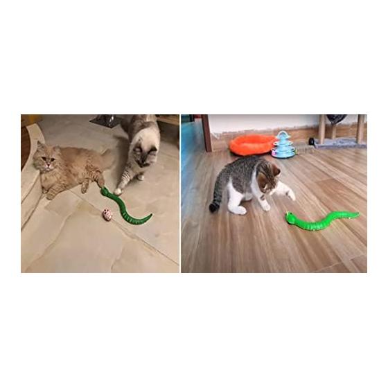 Cat Toy Radio Control Cat Toy Cat Toy Snake Radio Control Snake Toy Moving Remote Control RC Simulation Scary Prank Toy Cat Toy Cat Supplies Cat Toy