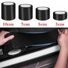 1/2pcs Carbon Fiber Automotive Adhesive Tape Roll Matte Black Protective Car Film Self-Adhesive Film 3D Car Film AccessoriesPinstriping Tape 3
