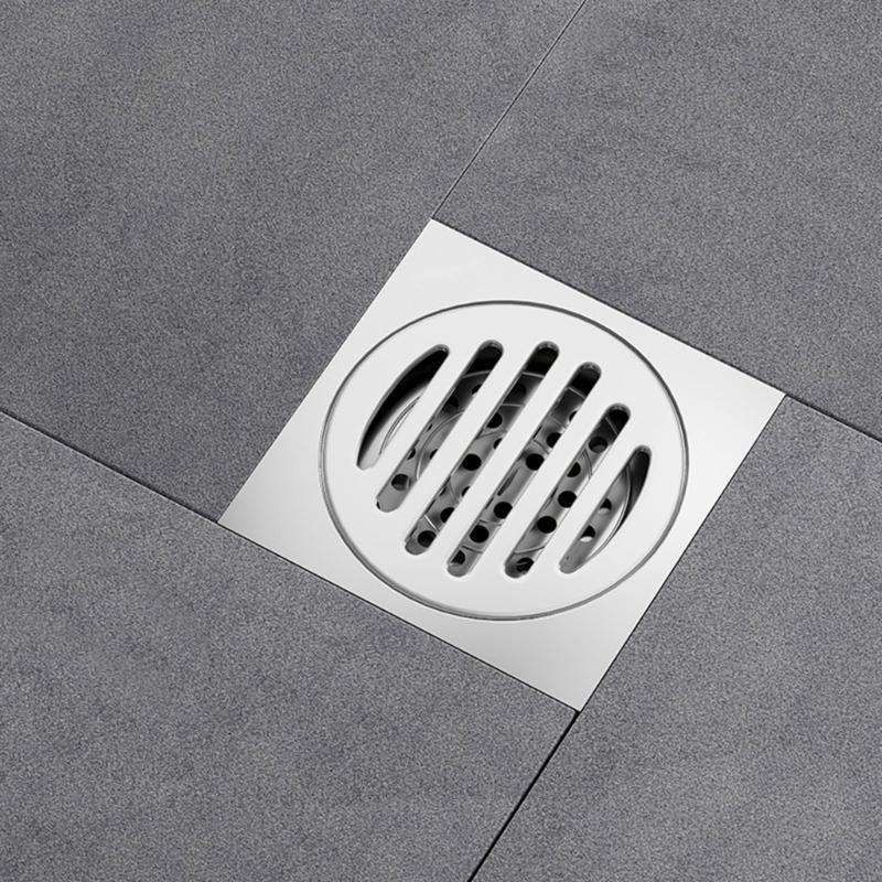 Practical Sturdy Stainless Steel Floor Drain Set with Strong Filtration Bathroom Accessory for Household Daily Use
