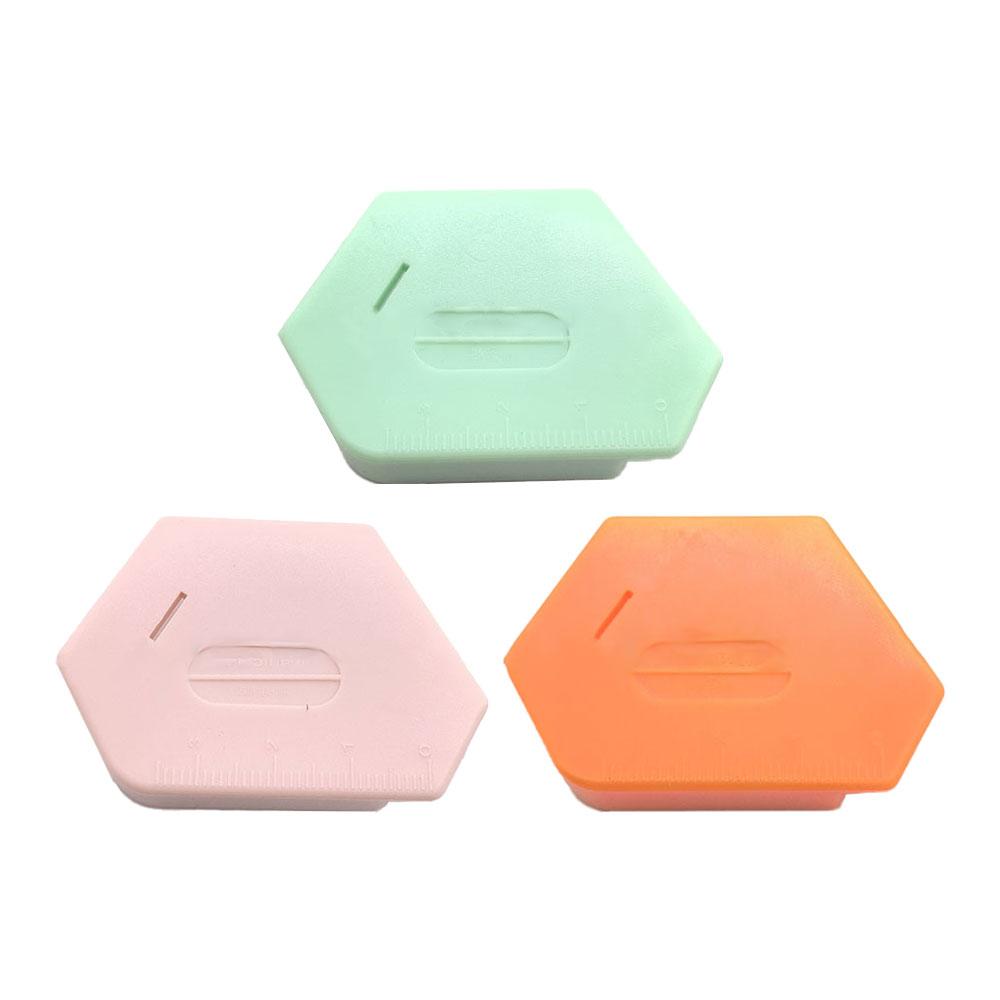 3pc Sewing Magnetic Seam Guide Multifunctional Ruler Hemmer Universal Polygonal Anti-Curling Positioner Sewing Machine Accessori