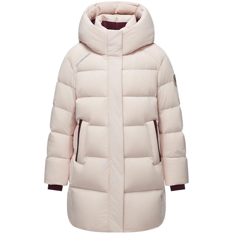 Tanboer Unisex Kids Hooded Goose Down Puffer Jacket 150/72