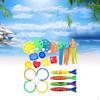 Diving Toys Pool for Boys Girls Ages 3 4 5 6 7 Dive Rings S Fish Gems