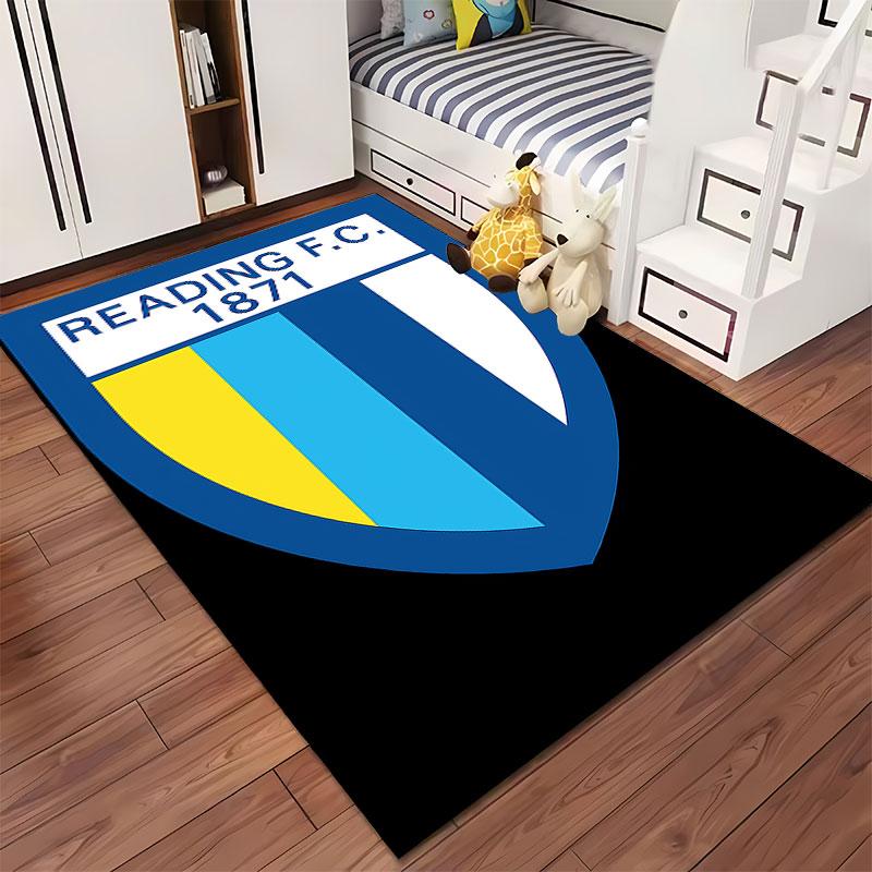 Reading F.C. 1871 Logo Carpet suitable as a non-slip mat for the living room or bedroom sofa