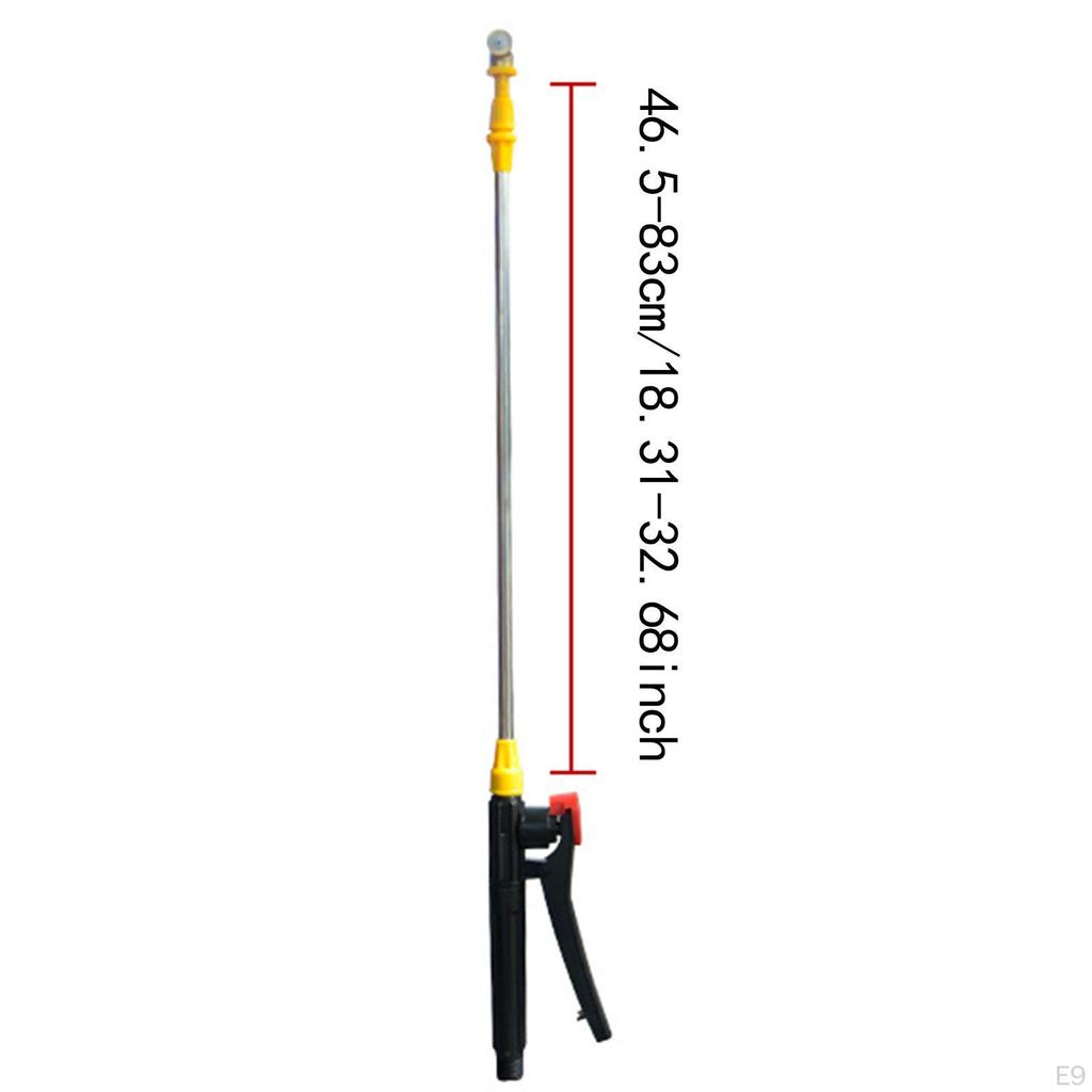 Agricultural Sprayer High Pressure Nozzle Ergonomic Efficient Multifunctional Spraying Extension Rod