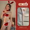 Pure desire suspender skirt uniform cute Christmas suit erotic underwear small chest passion suit seductive woman