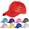 New Women Men Kids Glitter Sequins Baseball Caps Fashion Hip Hop Cap Shinny Event Party Club Trucker Hat Festival Carnival Hats