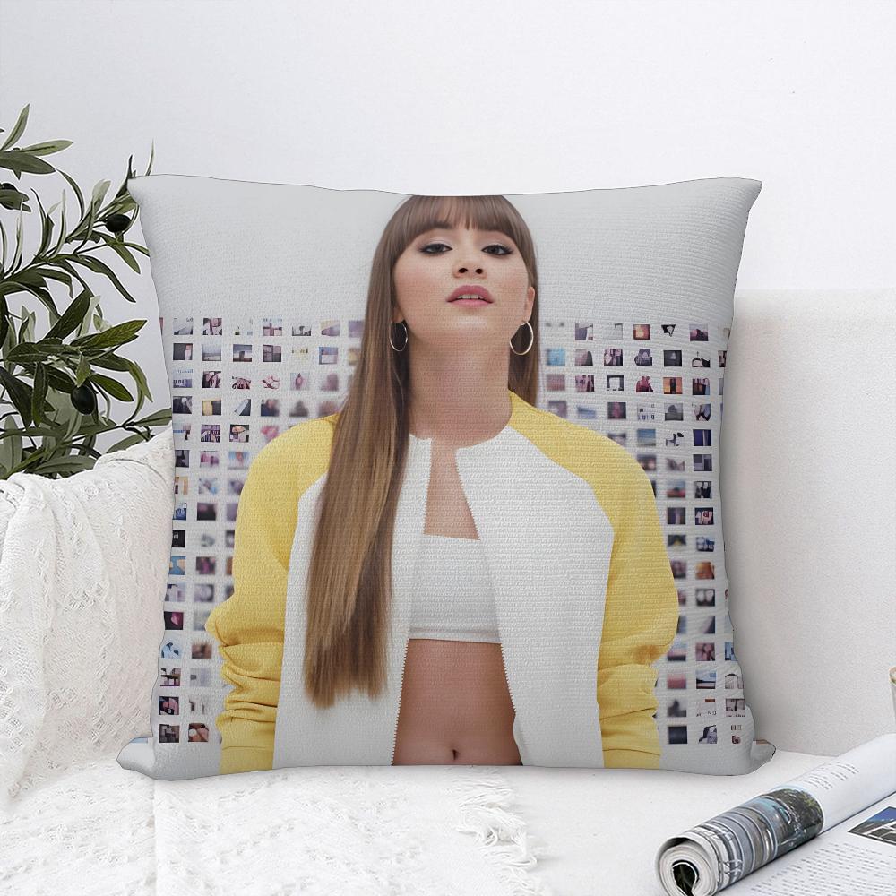 Singer A-Aitana O-Ocanas Pillow Case Sofa Decorative Home Double-sided Print Plush Square Throw Pillow Covers Cushion Decor