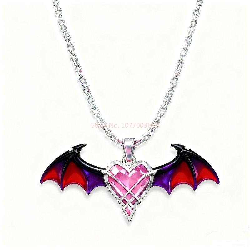 Genshin Impact Anime Collana Periferica Collana di Durin Drago Demone Ali Demoniache Ciondolo Gioco Periferico Ciondolo Giocattolo Regalo