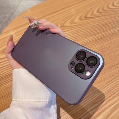Applicable To IPhone16promax Phone Case, Original Color of IPhone 14, AG Matte 15, with Lens Film, 12 Protective Case