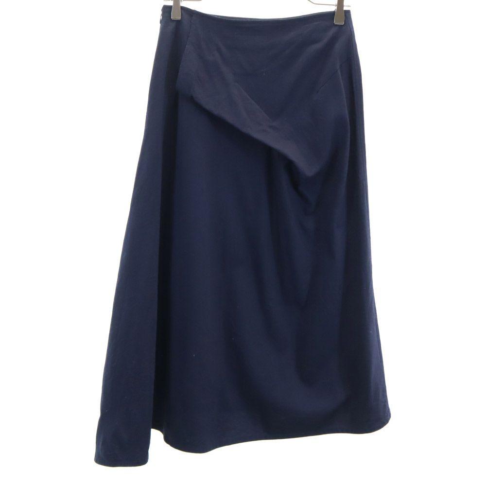 Yohji Yamamoto made in Japan Long length Wrinkles processing flare skirt Women Used