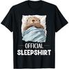 Official Sleepshirt Sleeping Sea Otter Animal Lovers Pajama T-Shirt