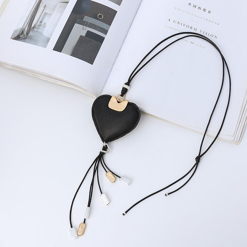 New women's necklace long high fashion retro personality trend pendant European and American
