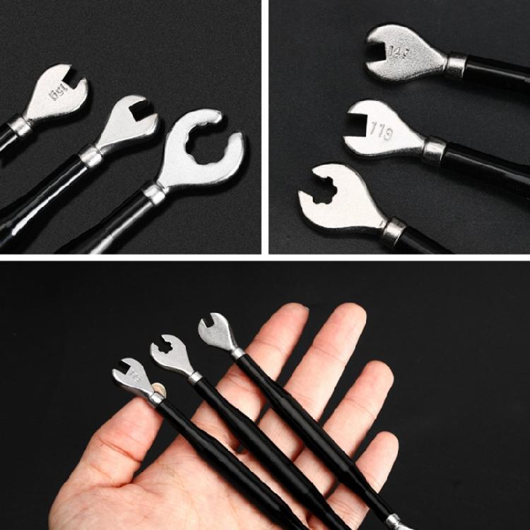 Portable Bicycles Spoke Wrench Adjustment Correction Installation Spoke Tool