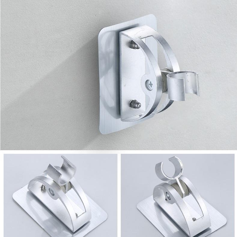 Adjustable Suction Cup Shower Head Holder - No Drilling Needed