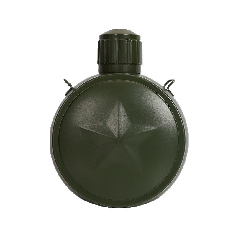 Military Stainless Steel Water Bottle - Drop-resistant Five-pointed Star Design for Outdoor Camps & Travel
