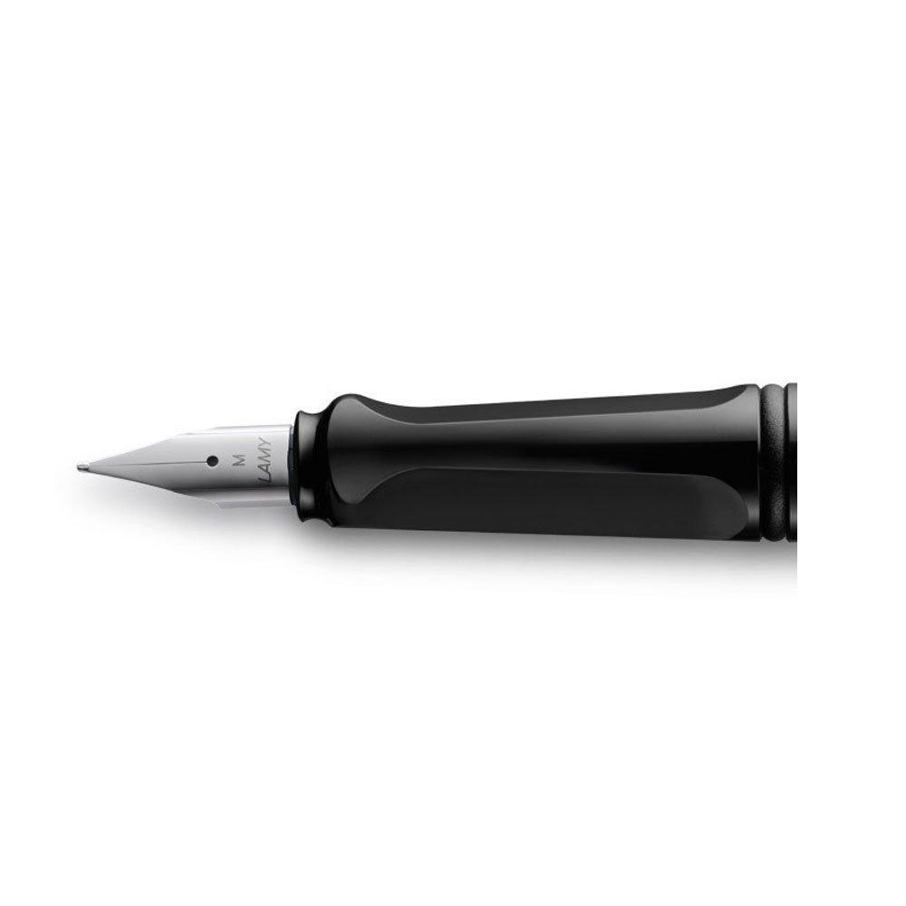 Lamy Safari 019 Black Fountain Pen, Fine Nib, 4000232