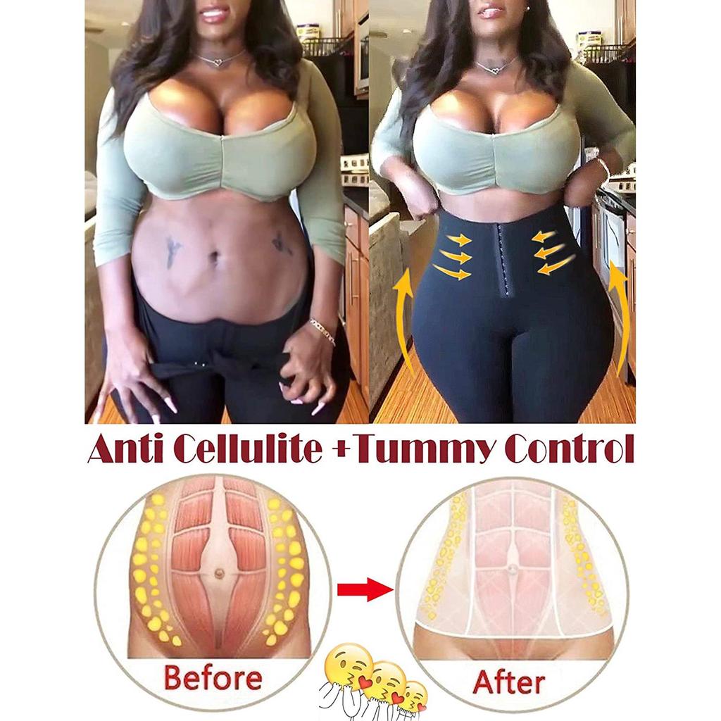 Pantaloni da sauna per donna Pantaloni termici modellanti per il corpo Pantaloni dimagranti Leggings da allenamento per il controllo della pancia Compressione Shapewear