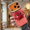 Phone Case: Lambskin 2D Flat Samsung Galaxy A34 A35 M05 M06 S20 S22 S21 FE Plus 5G protective case, cute little white bun, Christmas and Halloween gif
