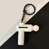 Keychain Pendant Multi-Color Design Lightweight Soft Silicone Mini Fascial Machine Shape Keychain Portable Decompression Toy Backpacks Fitness
