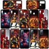 Phone Case for iPhone 17 16 15 Plus 16E Huawei P30 P20 Lite Y9 Redmi Note 14 12 11 13 Pro Max OPPO A60 A80 A40 A18 A38 Comics Wolverine Deadpool Cover