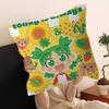 Anime YYotsuba Sweet Classic Movie Pillowcase Toon Gift Cushion Cover Bedroom Home Sofa Chair Seat Decor Pillow Case