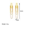 316L Stainless Steel Gold Color Tassel Dangle Earrings For Women Fashion New Holiday Gift Ear Drop  Bijoux