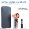 Digital Display Handheld Fan 100 Turbos Chilled Air Cooler Multi-function Mini Fan  Outdoor
