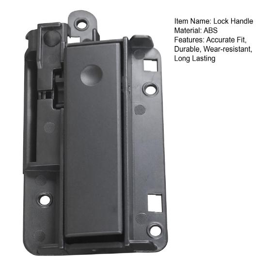 Storage Box Lock Handle for 2007-2014 1500 2500 HD 3500 Cars, Non-Destructive Installation Wear-Resistant Glove Box Latch Replacement