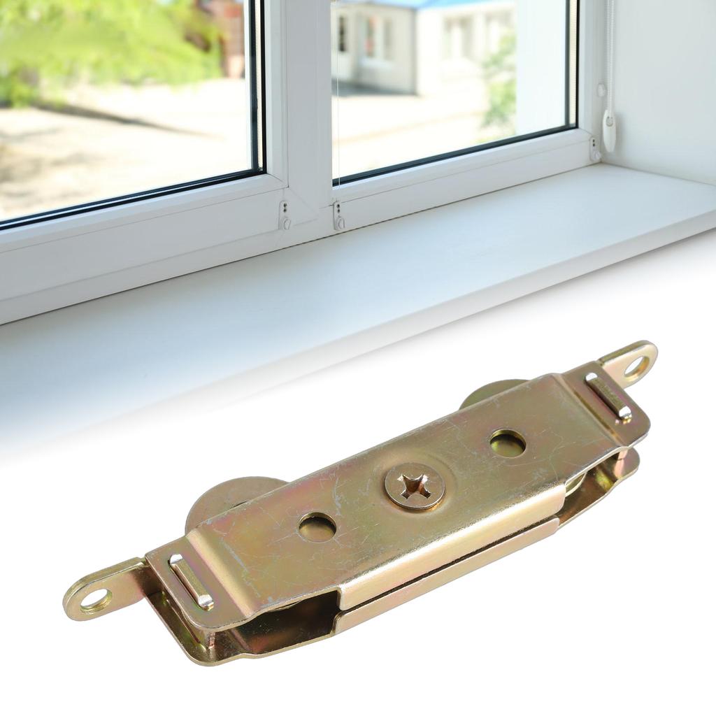 Patio Door Tandem Roller Assembly Metal Sliders Sliding Glass Door Rollers Adjustable Door Hardware for Glass Doors