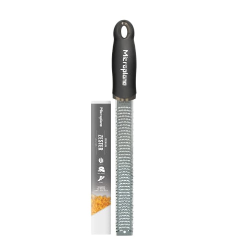 Microplane Grater [Officially Imported/Includes Original Recipes/Used by Professional Chefs] Premium Series Zester/Grater for Cheese, Ginger, Garlic,