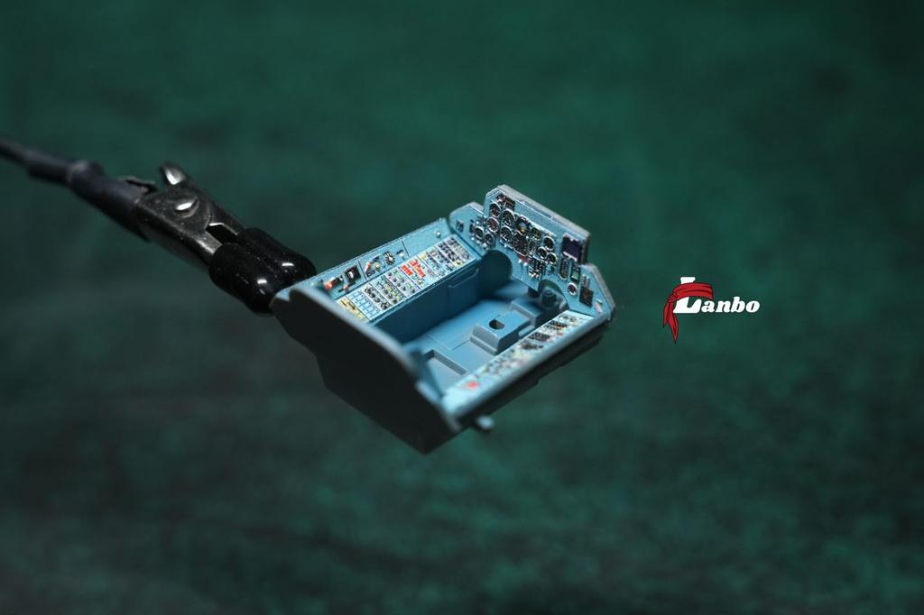 Lambo Models 1/48 Scale Su-27B Interior 3D Decal (for Hobby Boss) Plastic Model Decal LNB48227 (Airplane)