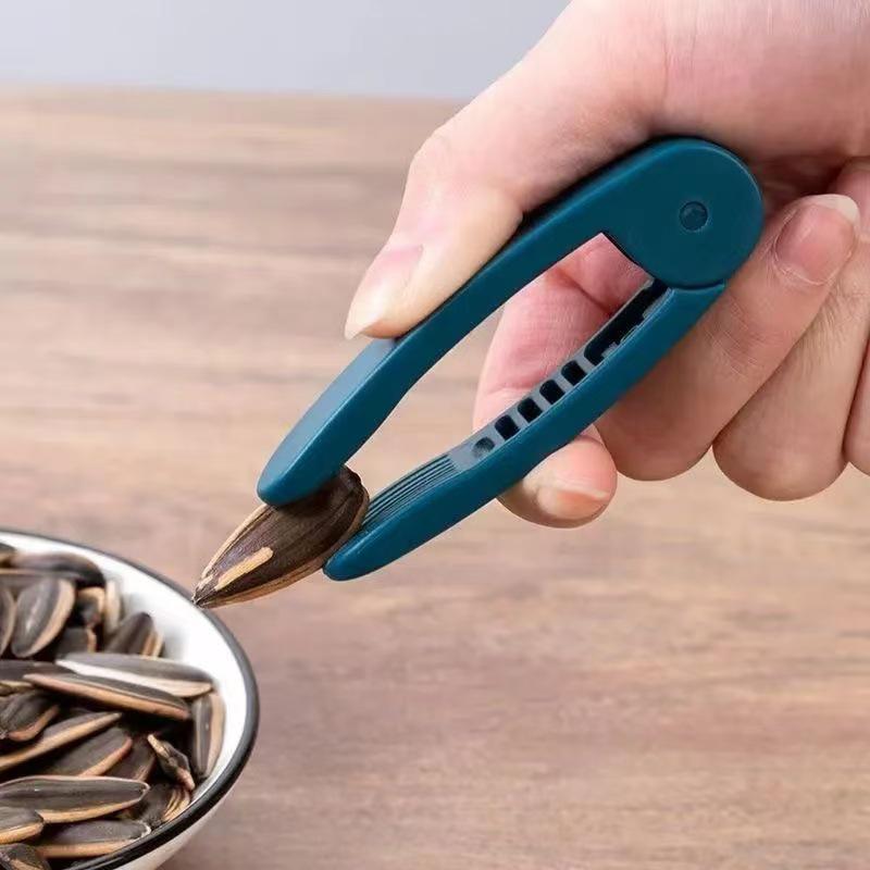 Multifunctional Peanut & Sunflower Seed Sheller – Hand-Friendly Peeling Tool, Light Luxury Style for Raw & Cooked Seeds
