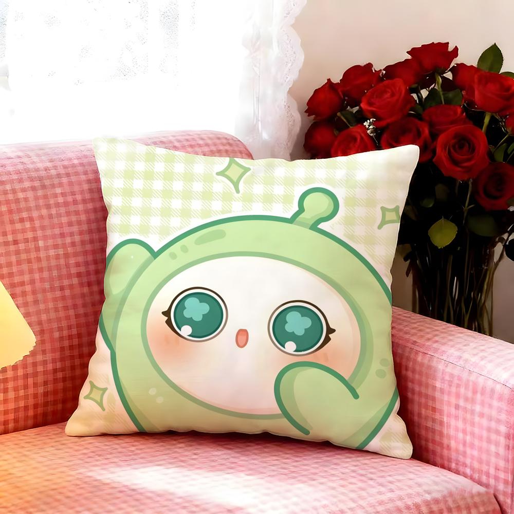 Fun Game Eggy PartyY Cushion Cover Premium Soft Pillowcase SkinFriendly Breathable MultiPurpose for Home Office Travel